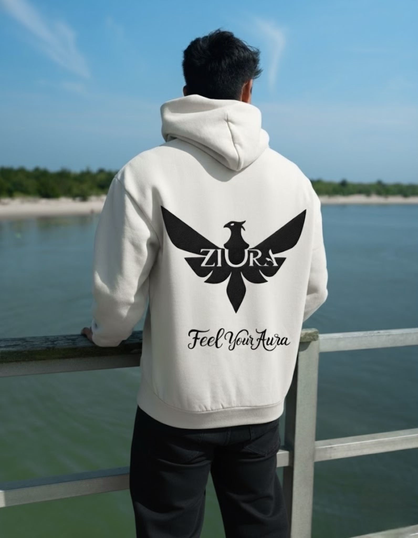 Ziura Oversized (Feel Your Aura) Fit Hoodie