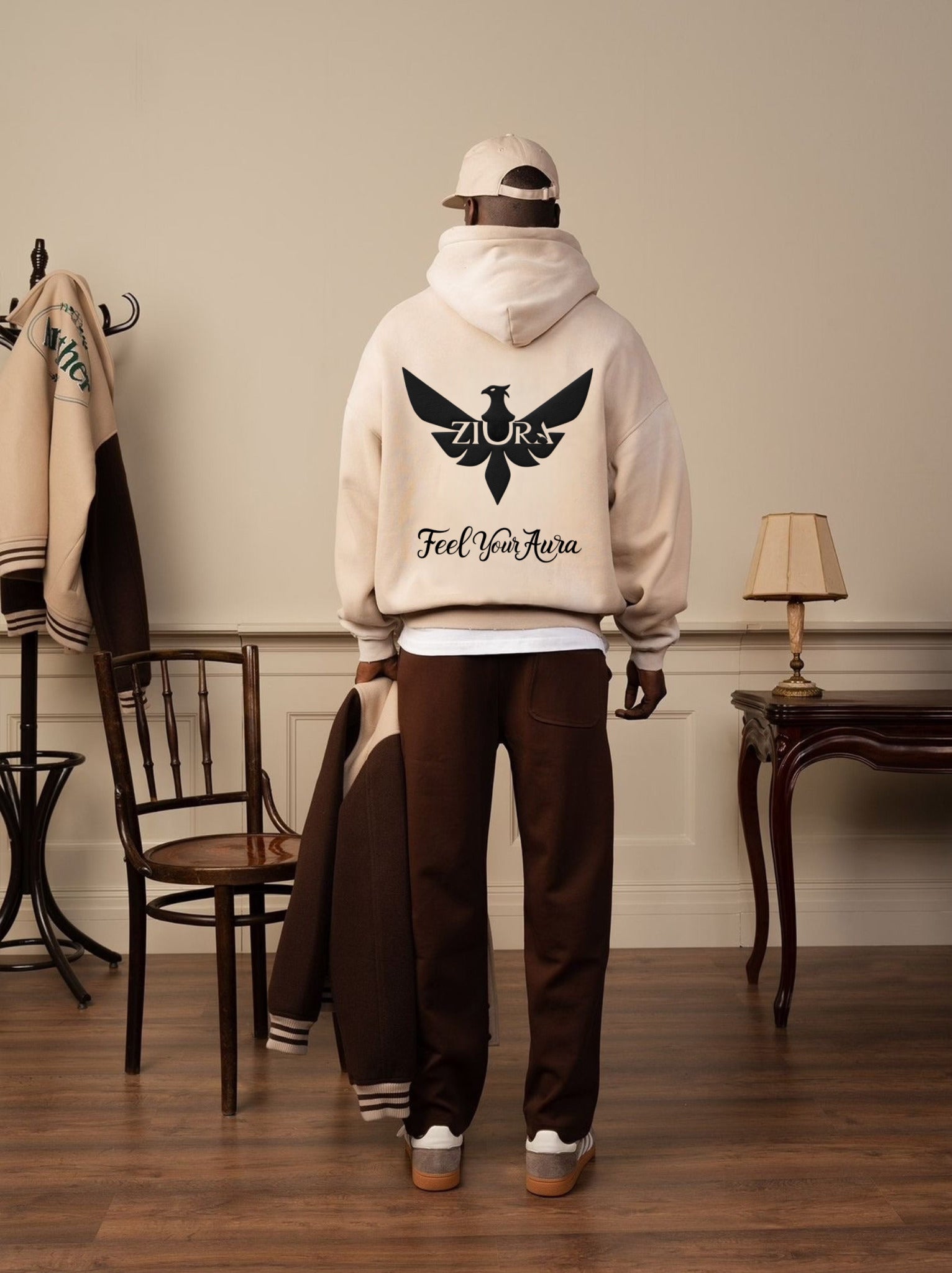 Ziura Oversized (Feel Your Aura) Fit Hoodie